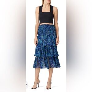 The Kooples Blue Ruffle Skirt 💃🏻